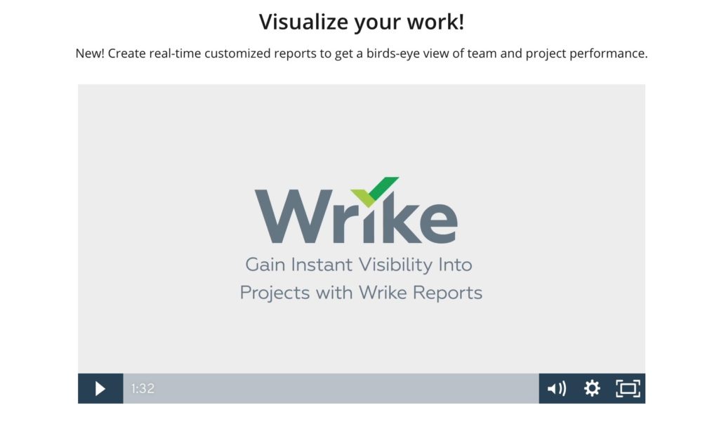 Wrike’s Project Management Platform